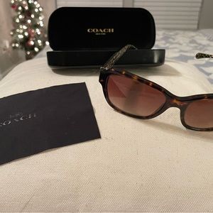Coach Women’s Sunglasses, tortoise